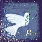 Peace Dove - Personalised Christmas Card