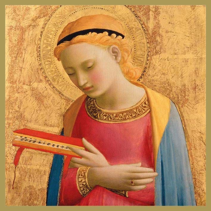 Virgin Annunciate Christmas Cards - Pack of 8
