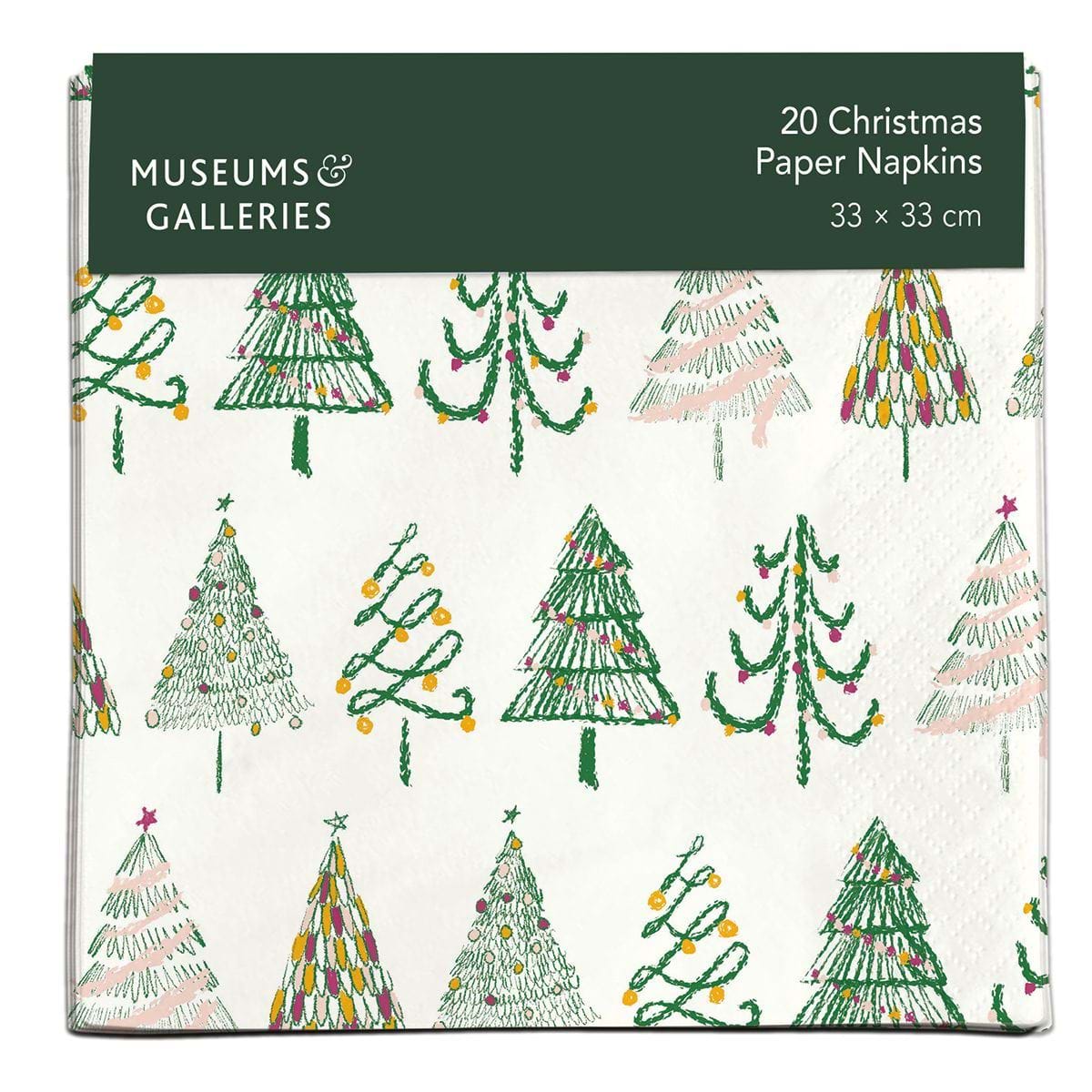 Festive Trees Christmas Napkins