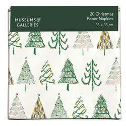 Festive Trees Christmas Napkins
