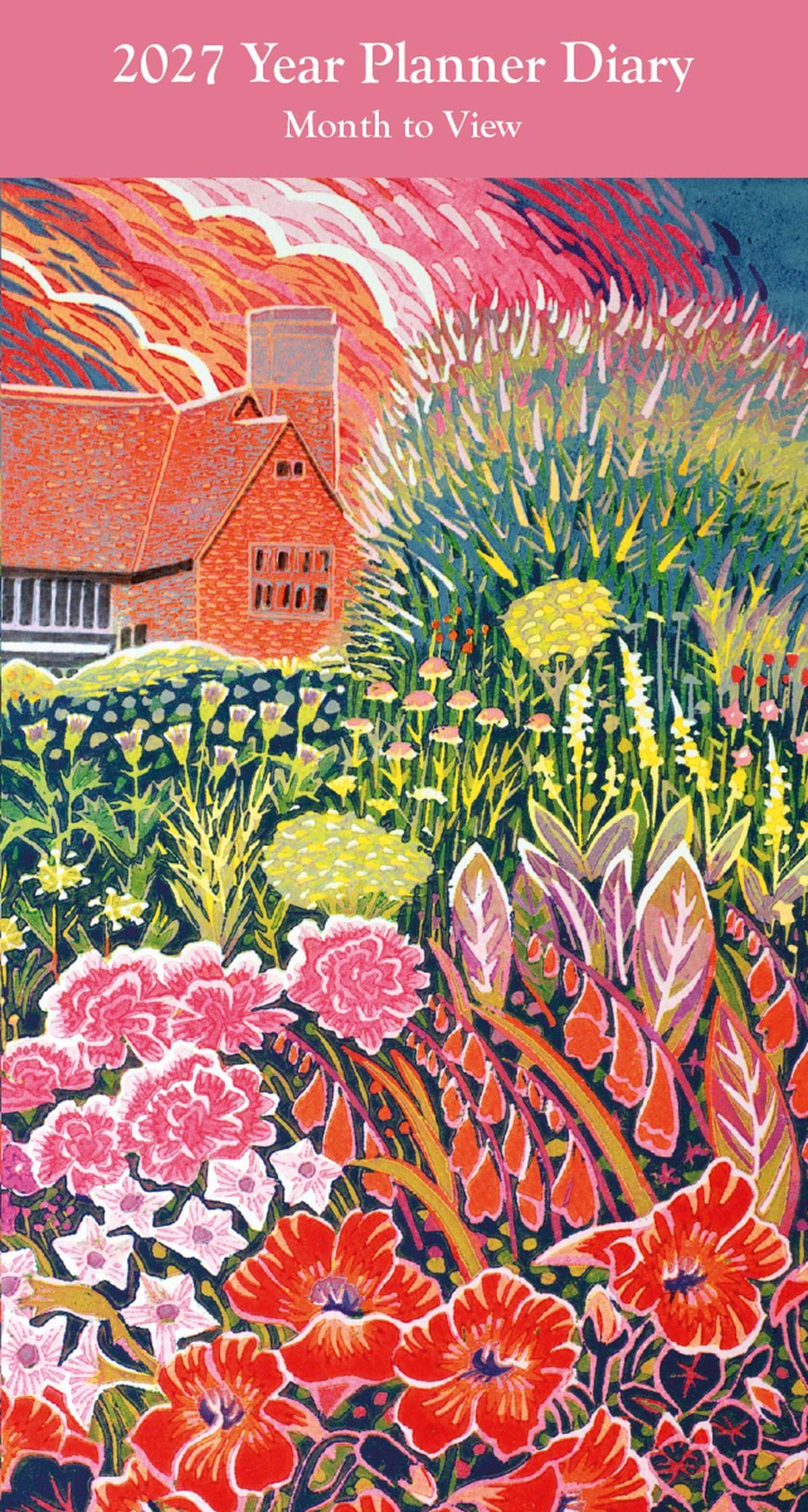 Garden Border 2027 Year Planner Diary