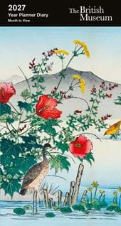 Camellias Plum Blossom And Cranes 2027 Year Planner Diary