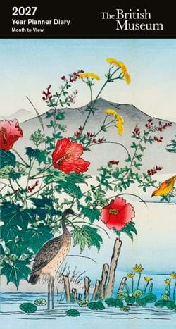 Camellias Plum Blossom And Cranes 2027 Year Planner Diary