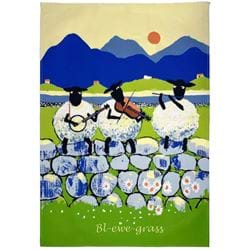 Bl-ewe-grass Tea Towel