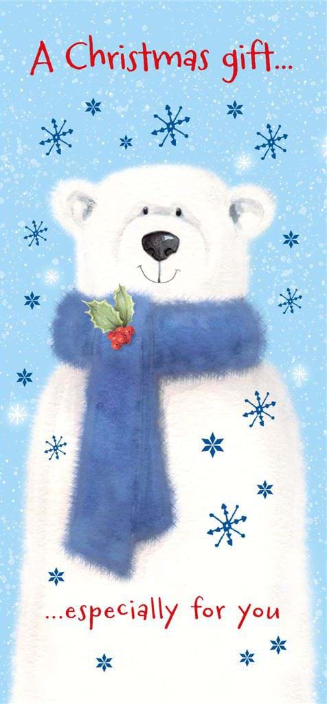 Polar Bear Christmas Money Wallet