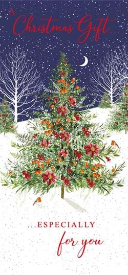 Festive Tree Christmas Money Wallet