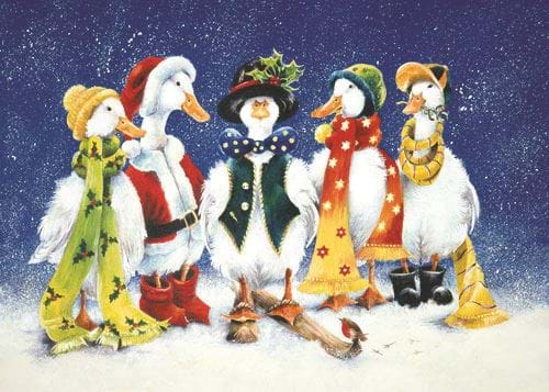 A Quacking Good Christmas - Personalised Christmas Card