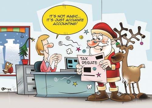 Christmas Magic - Personalised Christmas Card