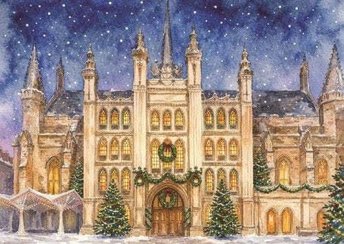 Festivities at the Guildhall - Personalised Christmas Card