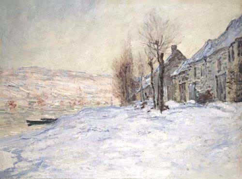 Lavacourt under Snow - Personalised Christmas Card