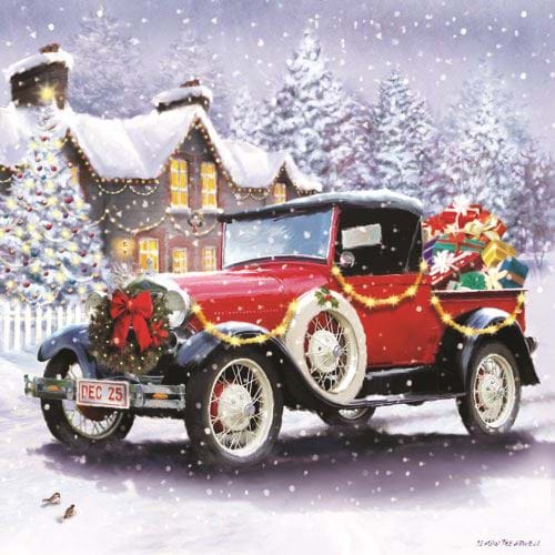 Loaded with Christmas Cheer - Personalised Christmas Card