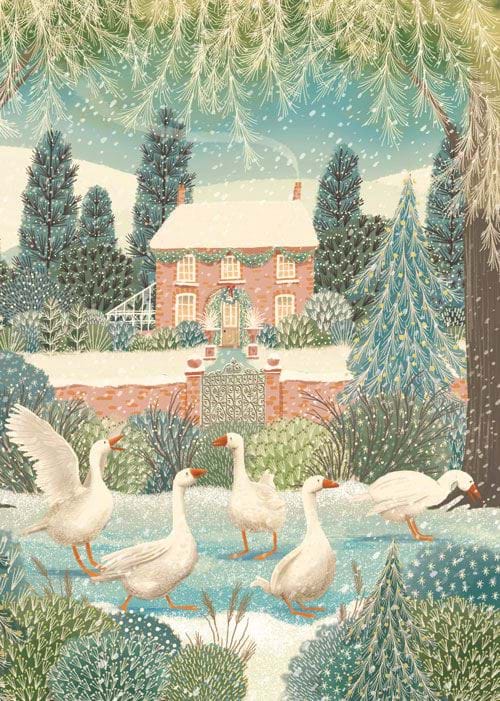 Once Upon a December - Personalised Christmas Card