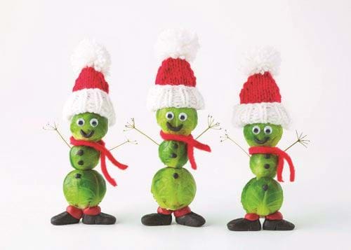 Sprouting About - Personalised Christmas Card