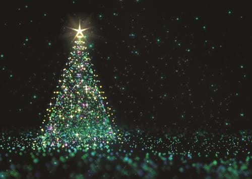 Twinkling Twilight - Personalised Christmas Card