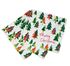 Scandi Green Christmas Tree Paper Napkins - 20 Pack