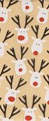 Reindeer Christmas Tissue Paper - 4 Sheets