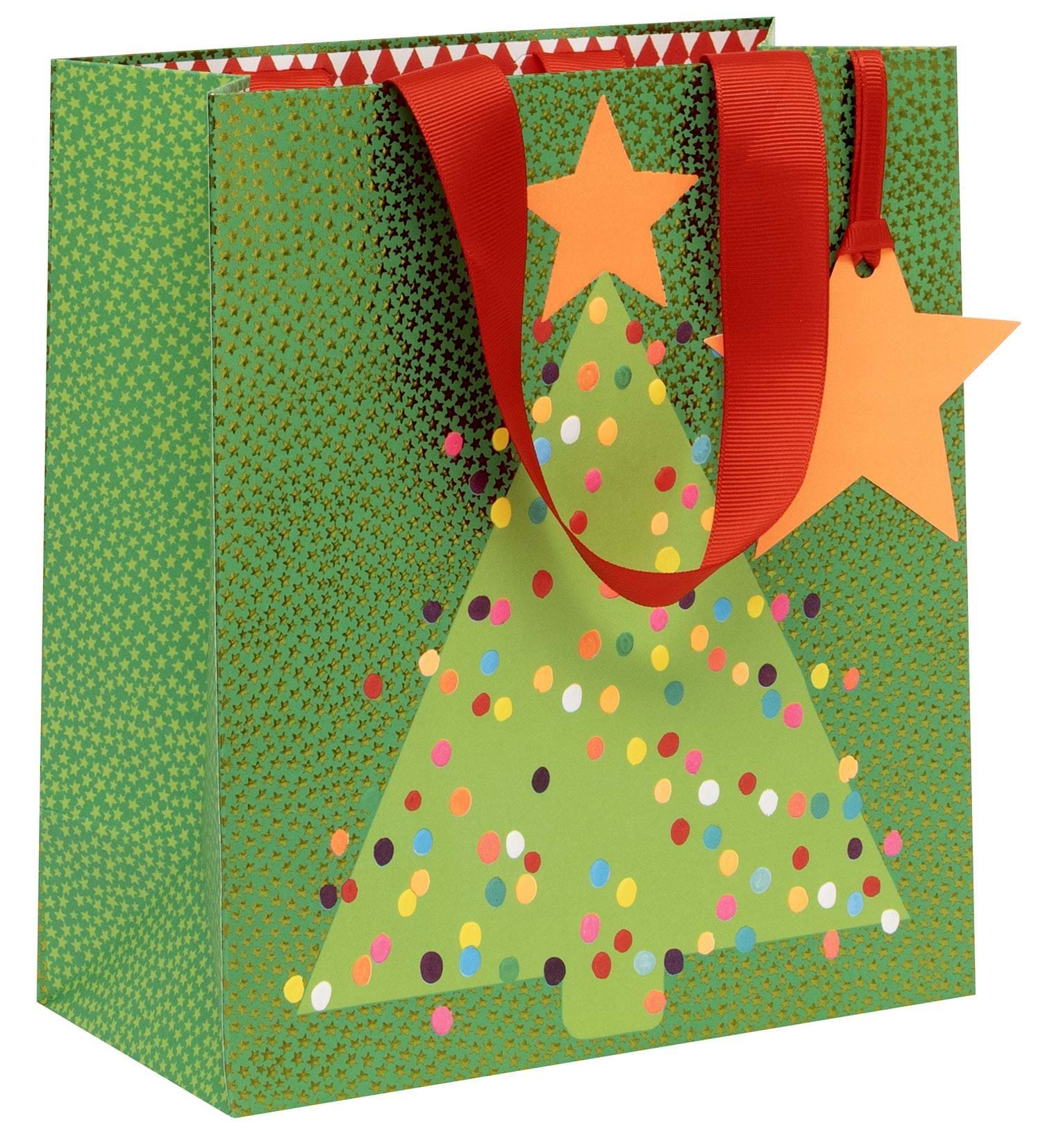Emerald Tree Medium Christmas Gift Bag