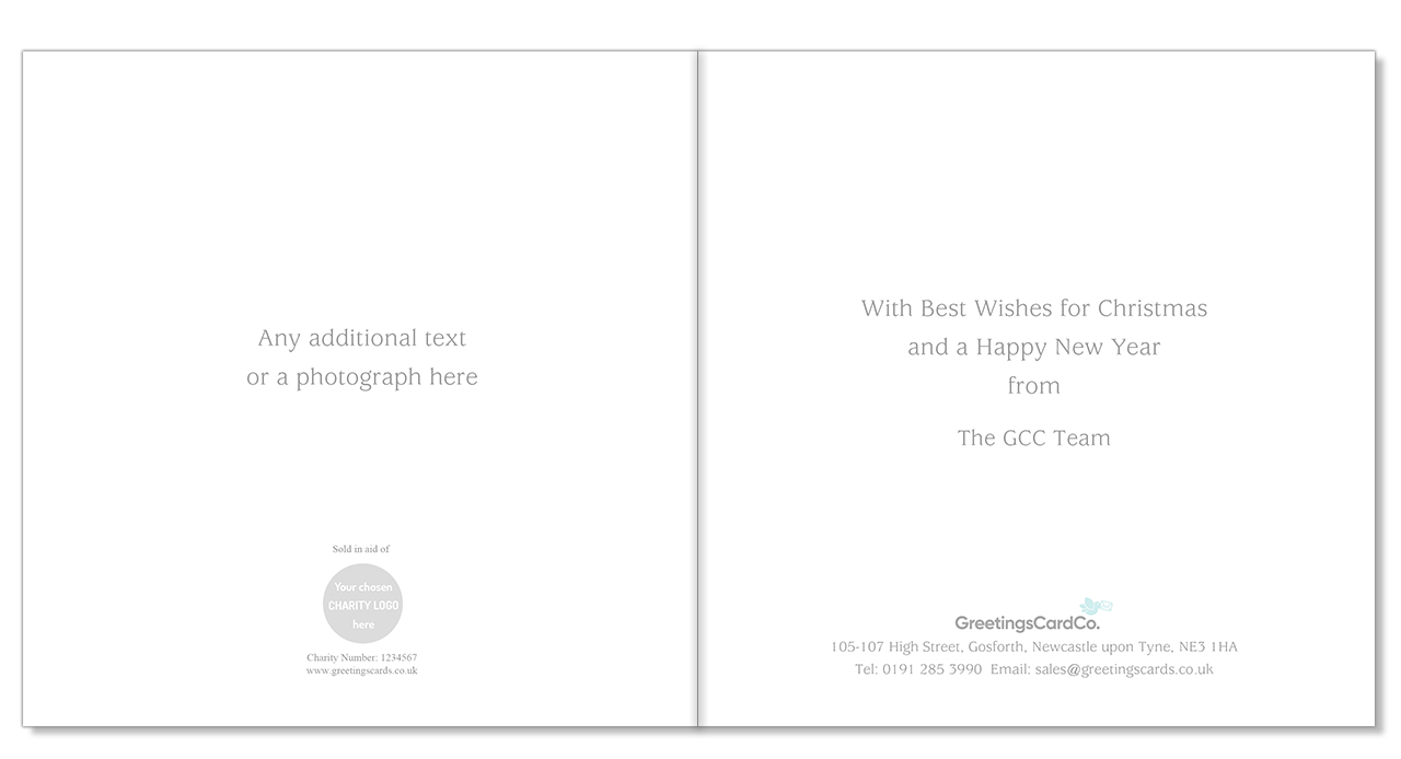 Example Christmas Card Inside
