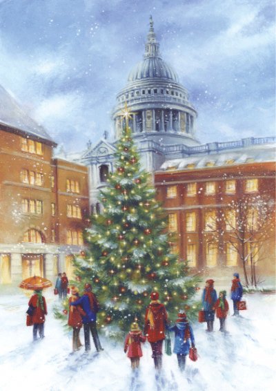 Christmas at St Pauls Personalised Christmas Card
