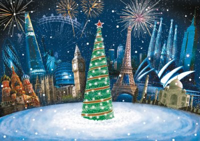 Global Celebrations Personalised Christmas Card