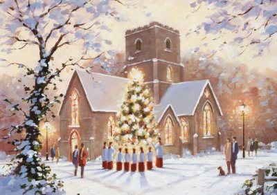 Christmas Choir Personalised Christmas Card