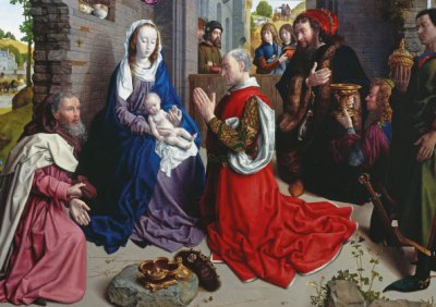 Adoration of the Magi Personalised Christmas Card