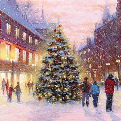 The Eve of Christmas Personalised Christmas Card
