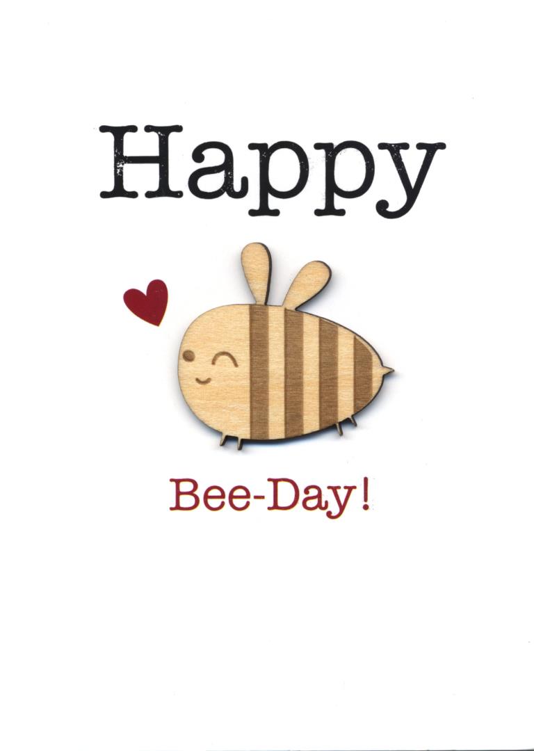 Beeday Birthday Card