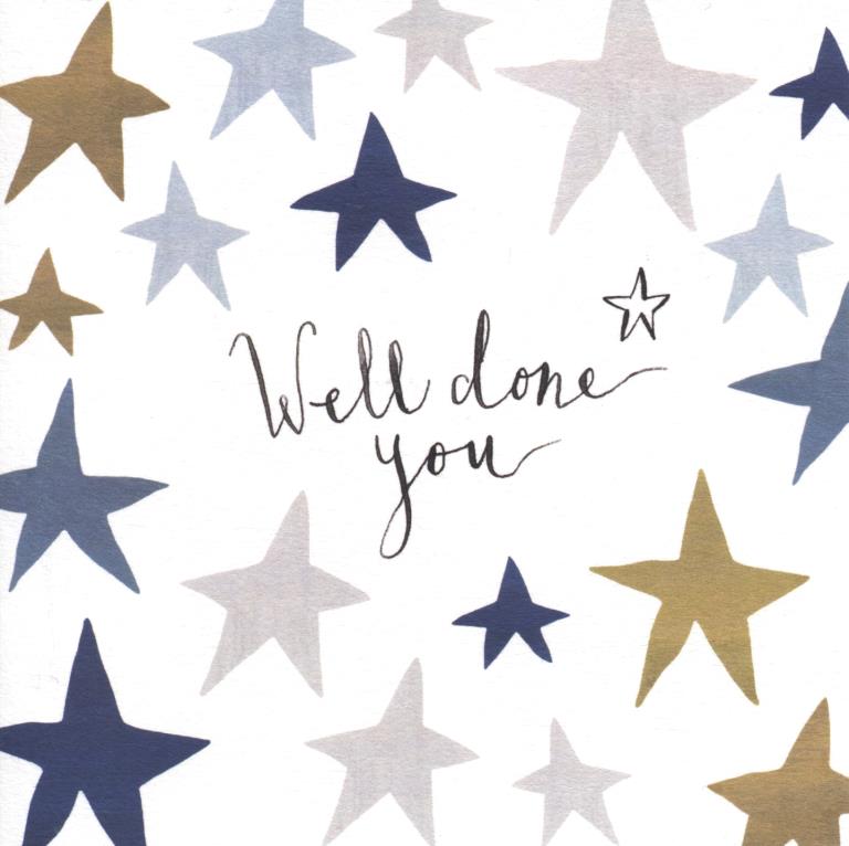 Well Done You Congratulations Card