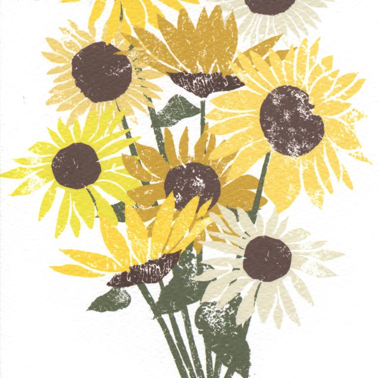 Sunflowers Greeting Card