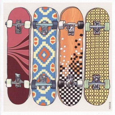 Skateboards Greeting Card