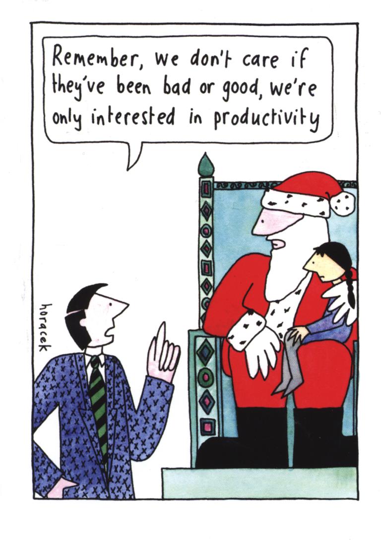 Productivity Christmas Card