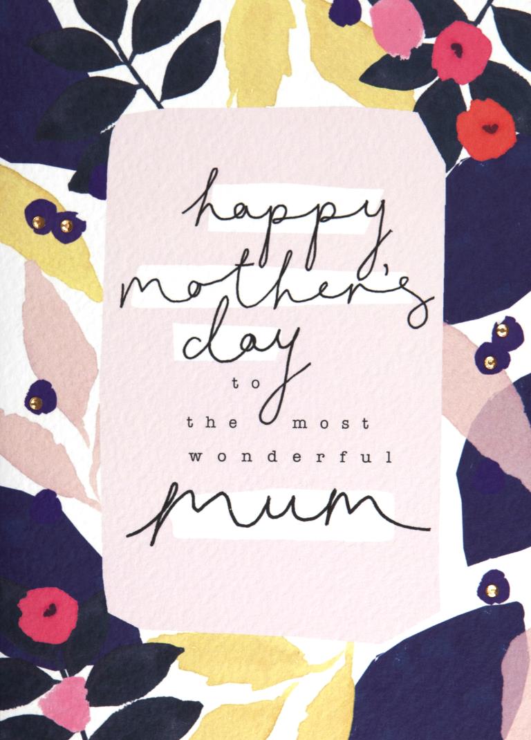 Wonderful Mum Mother's Day Card