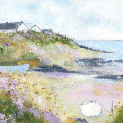 Shoreline Walk Greeting Card