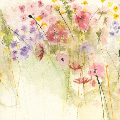 School Room Flowers Greeting Card