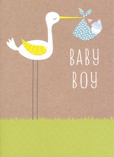 Boy New Baby Card