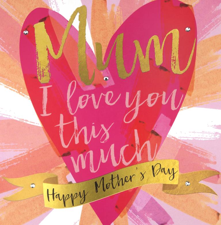 I Love You Mother's Day Card
