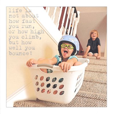 Bounce Greeting Card