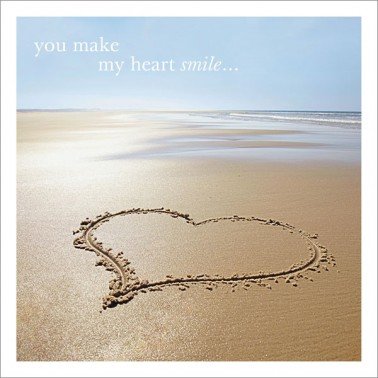 Make My Heart Smile Greeting Card