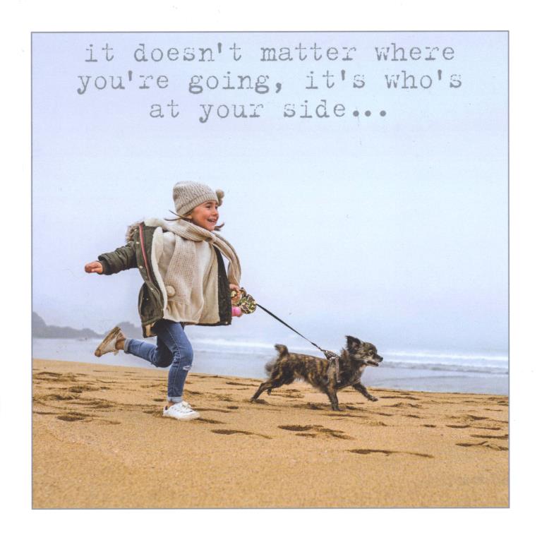 At Your Side Greeting Card