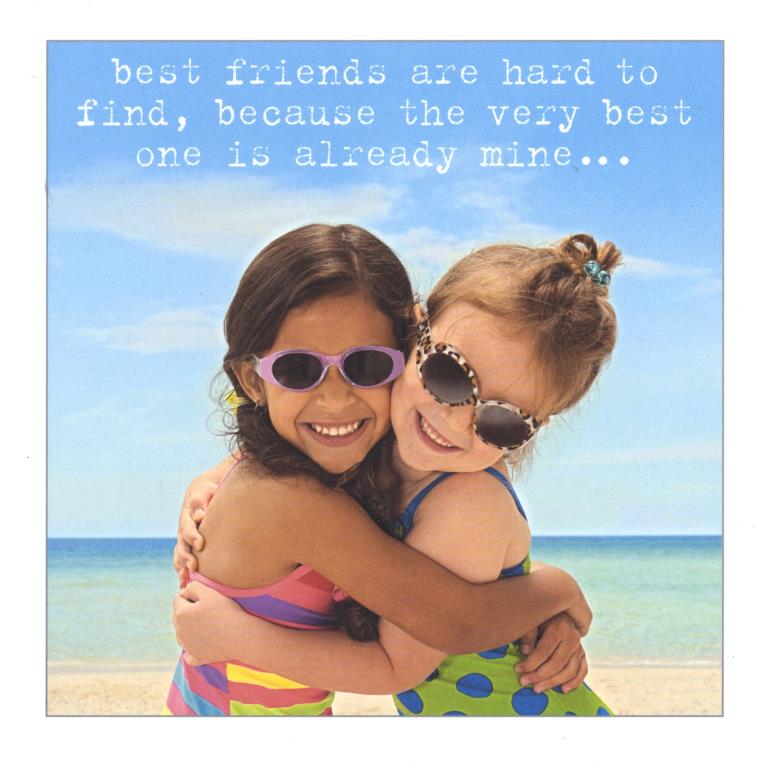 Very Best Friend Greeting Card