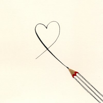 Heart Greeting Card