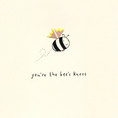 Bee's Knees Greeting Card