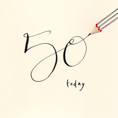50th Birthday Card
