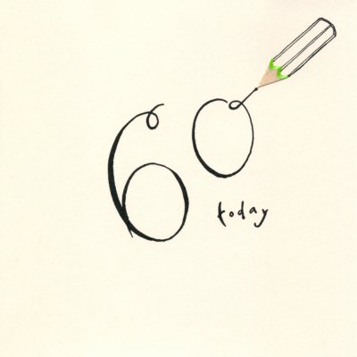60th Birthday Card