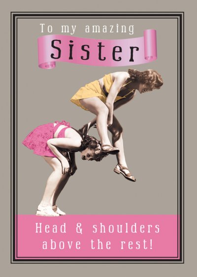 Amazing Sister Birthday Card