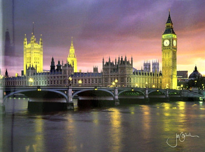 Houses of Parliament Greeting Card