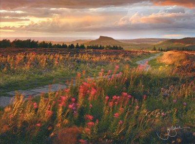 Cleveland Way Greeting Card