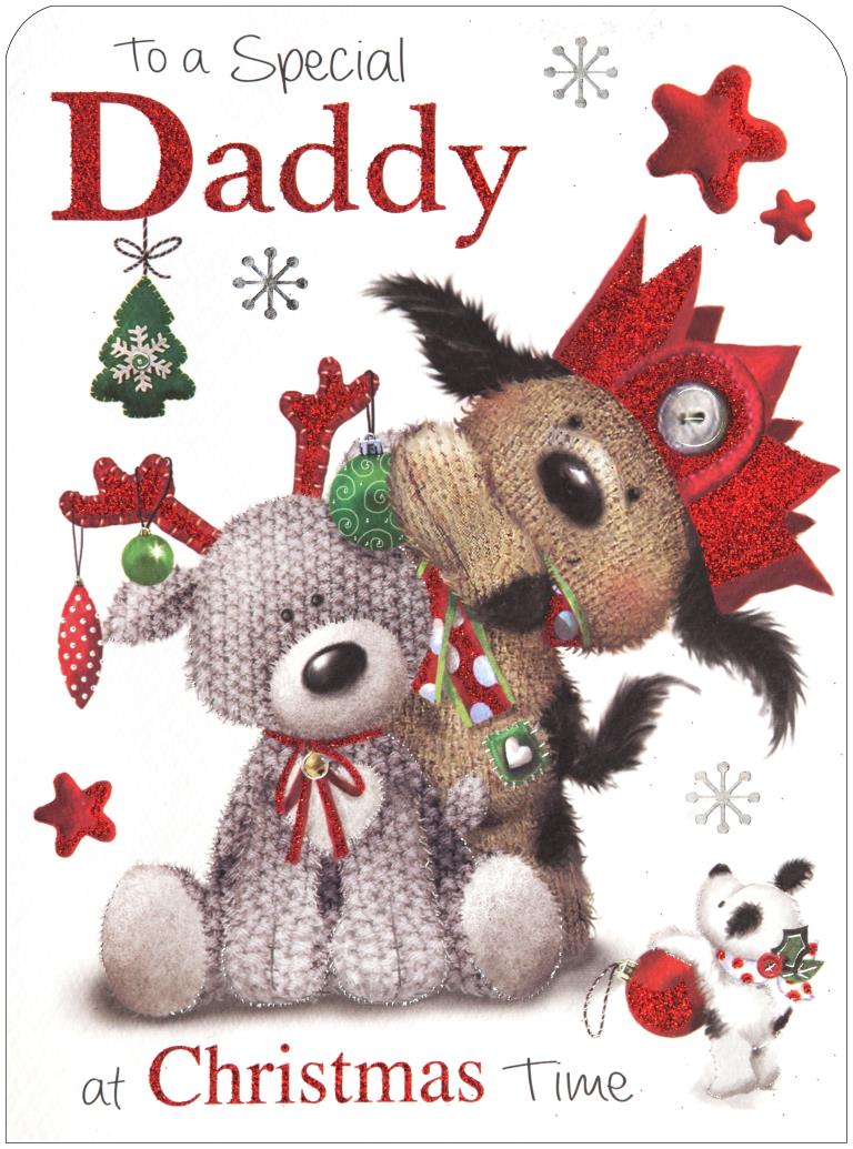 Daddy Christmas Card