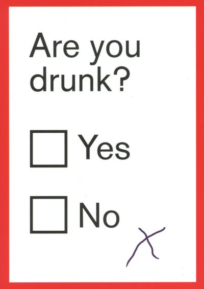 Drunk Greeting Card